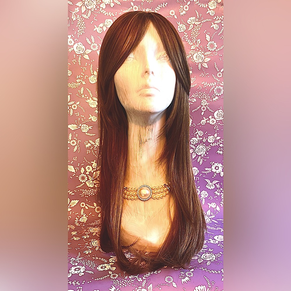 1970s shag style wig